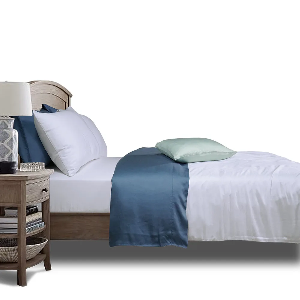 Постельное белье Lyocell из Эвкалиптового волокна, 100% Тенсел, индивидуальный дизайн, Королевский размер