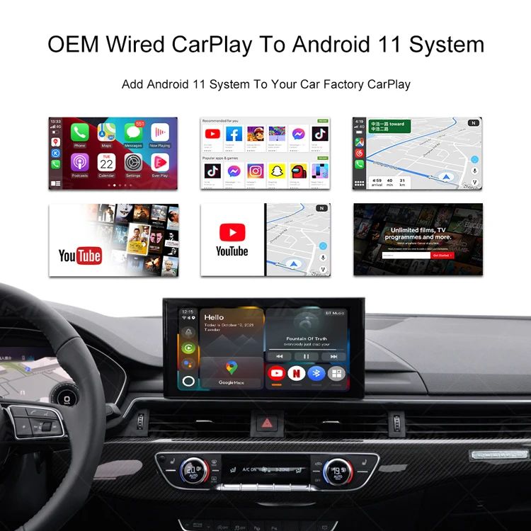 Joyeauto Mmb Android 11 Carplay Wireless Apple Carplay Ai Box For Hd Mi
