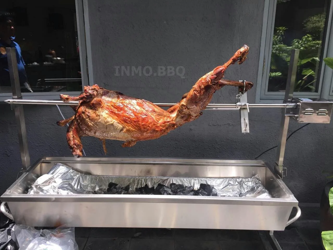 Klarstein 2-in-1 Kit Arrosto E Barbecue Elettrico Portatile, Barbecue - Foto 5