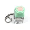 Papillon en silicone à bouton unique - Parfum d'automne vert