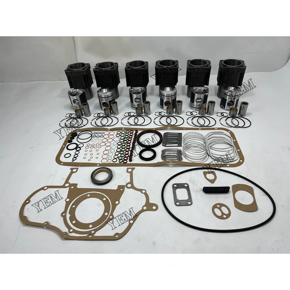 BF6L913 Cylinder Liner Kit With Gasket Set for Deutz Excavator Repair Replacement 3