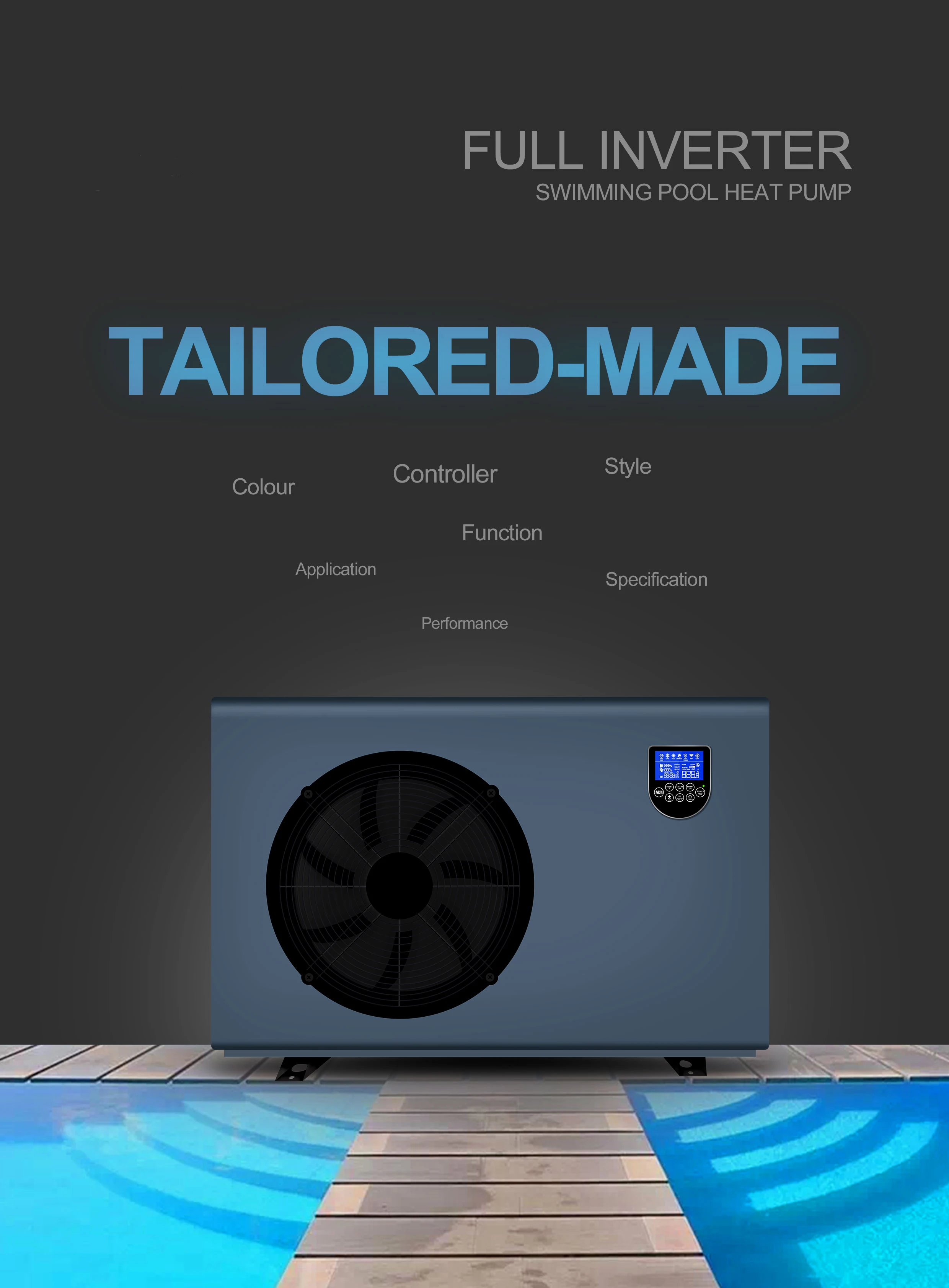 Water Heater, 15kw, Inverter, R32, ROHS - detail 2