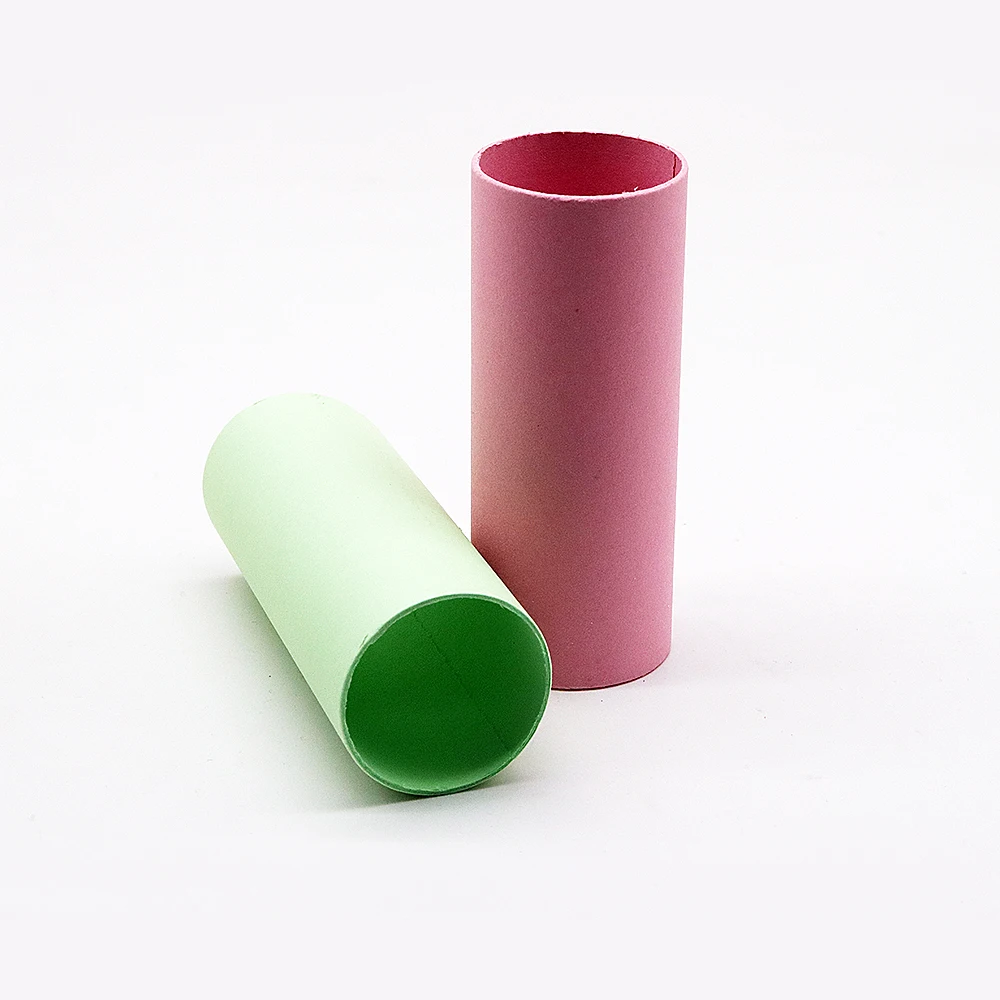 High Quality 4cm Recyclable Colored Paper Craft Tubes Premium for Artistic DIY with Vanishing Printing Handling