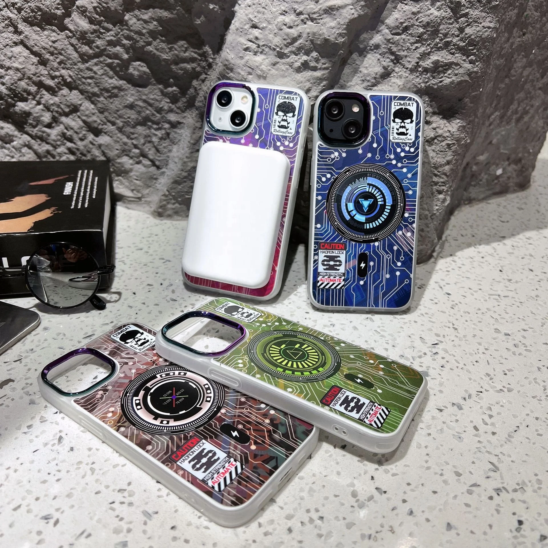 CD Tape Pattern Phone Case for iphone 15 case Phone Cover for iphone 11 12 13 Pro Max Phone case