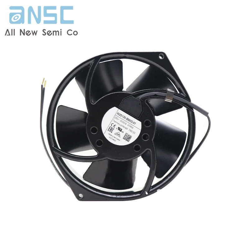 Original Axial flow fan W2S130-BM03-01 230V 47/46W All metal fan