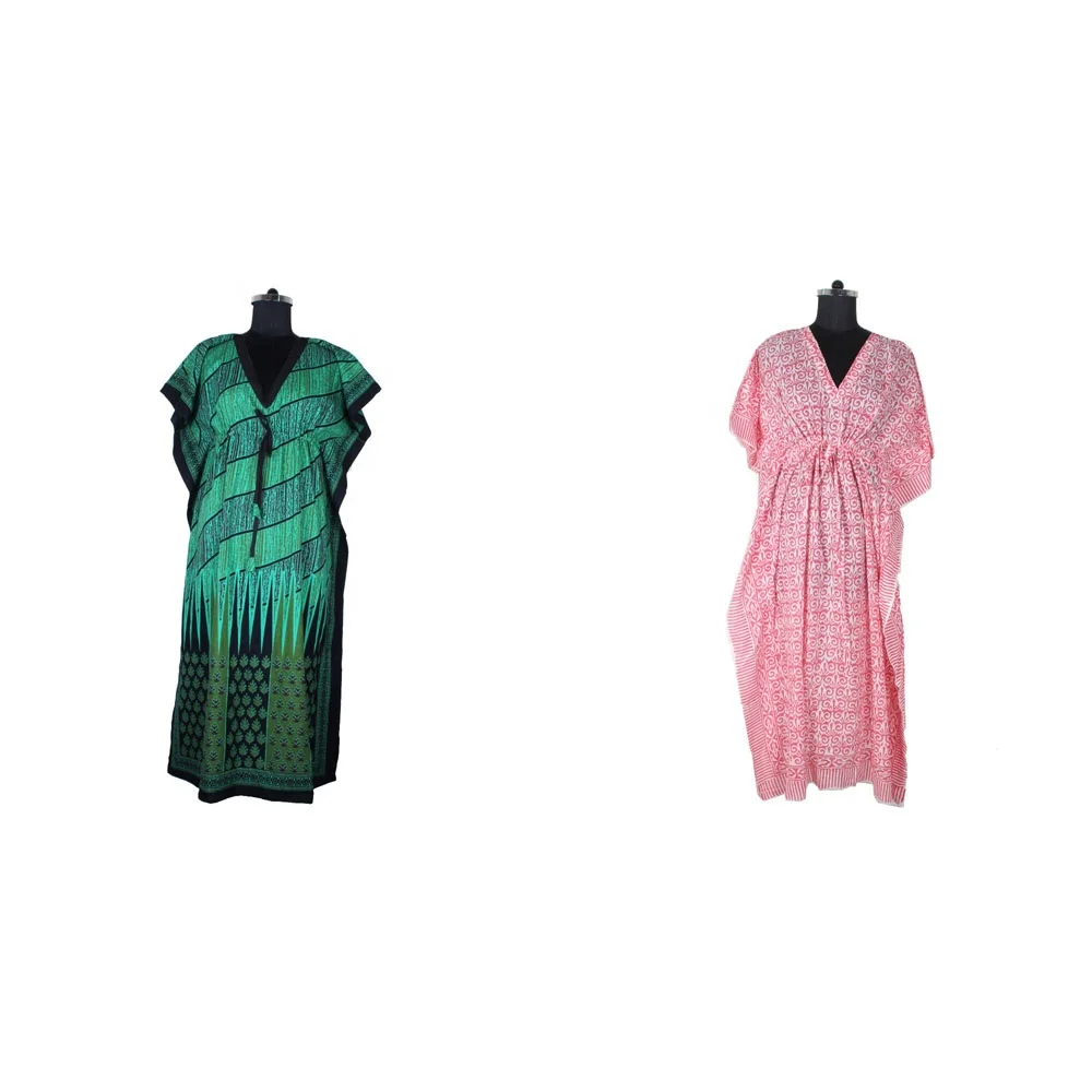 Buy Ladies Full Length Cotton Kaftan 