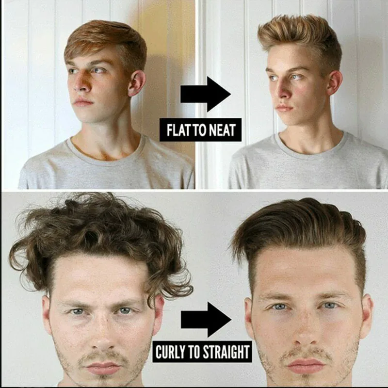 Multifunctional Moustache Styling Comb Portable Ceramic Thermal Straightener Travel Beard Comb