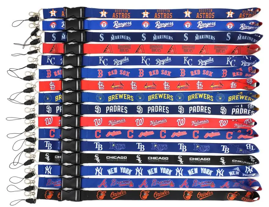 2024 Newest MLB Lanyards Ready to Ship for 30 Teams