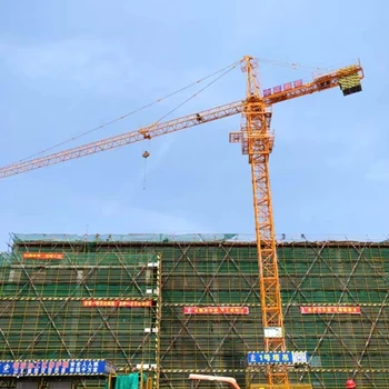 TC7035B-16 16ton Flat-Top Building Tower Crane China Sale Flat-Top Construction Tower Crane 16Ton