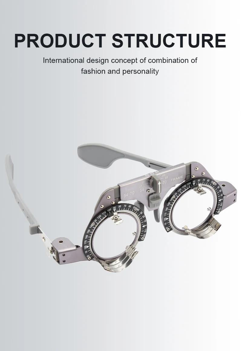 Rightway Brand Optical high quality trial lens frames TF-5470 trial frame