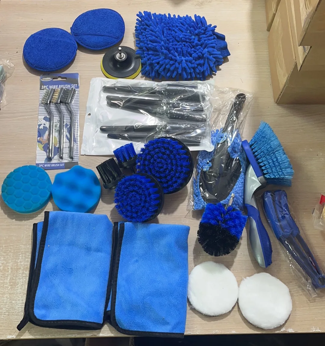 thumbnail image 2 of 26-Piece Car Detailing Brush Kit – Interior, Engine, Wheels, Vents – Auto Cleaning Set 2 of 2
