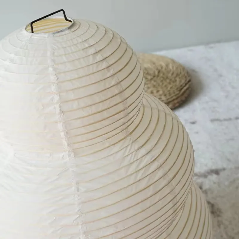 Creative Home Decoration Rice Paper Table Lamp Japanese Akari Lamp Art Handmade Paper Lamp