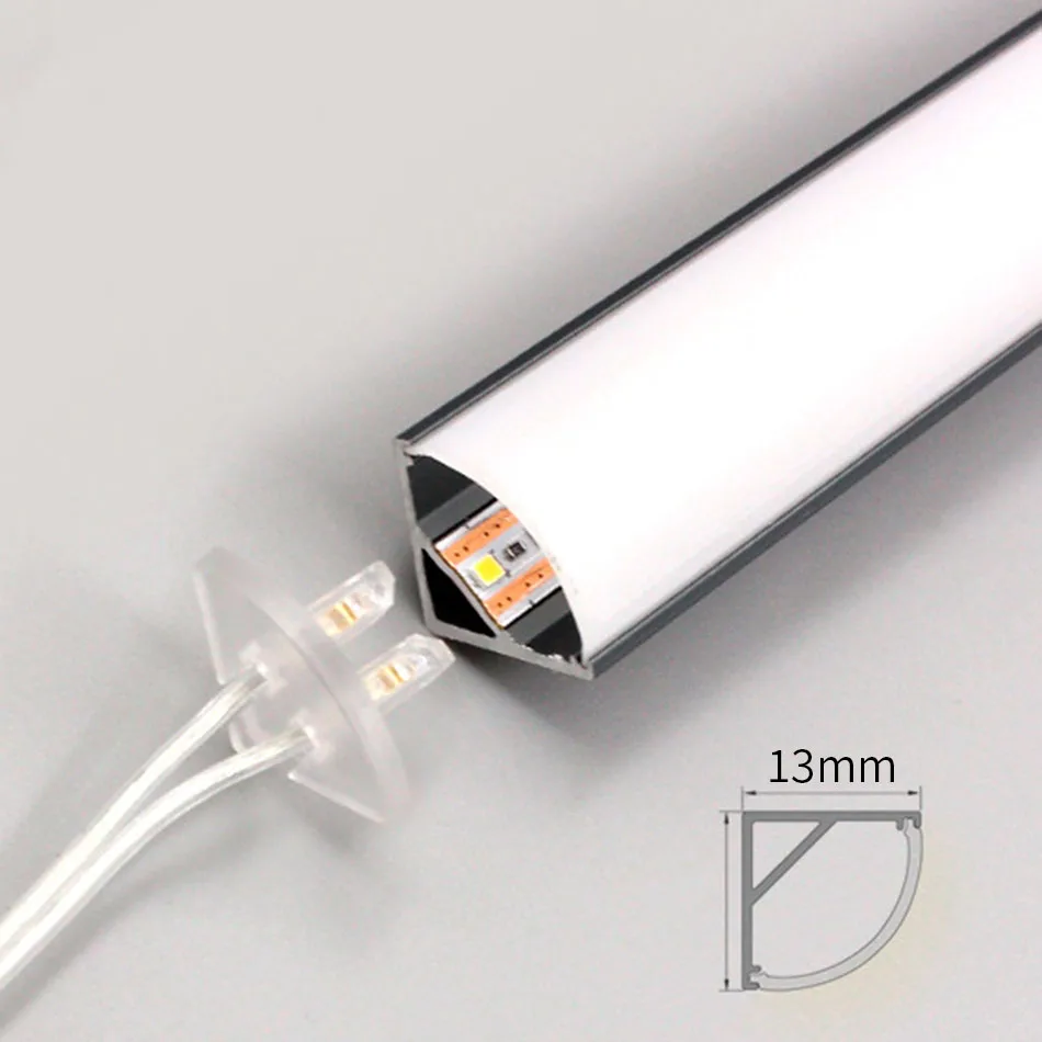 Led Light 2m 1m 2m 3m Aluminium Profile Light for Led Lighting Strip Indoor Profile ...