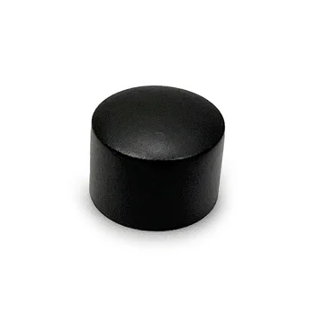 Push Button Cap 15MM Black Switch Cover On/Off for Amp Controller Synth Mixer Black Square Shaft