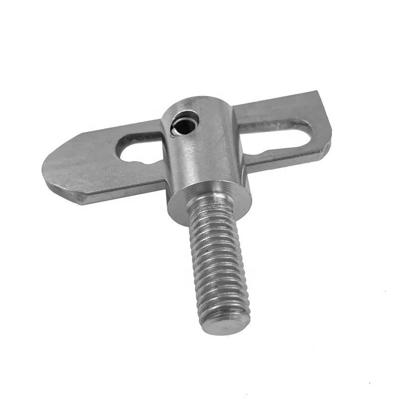 Rustfritt stål M8 Antiluce Truck Drop Lock Pin Anti Luce-feste for tilhenger