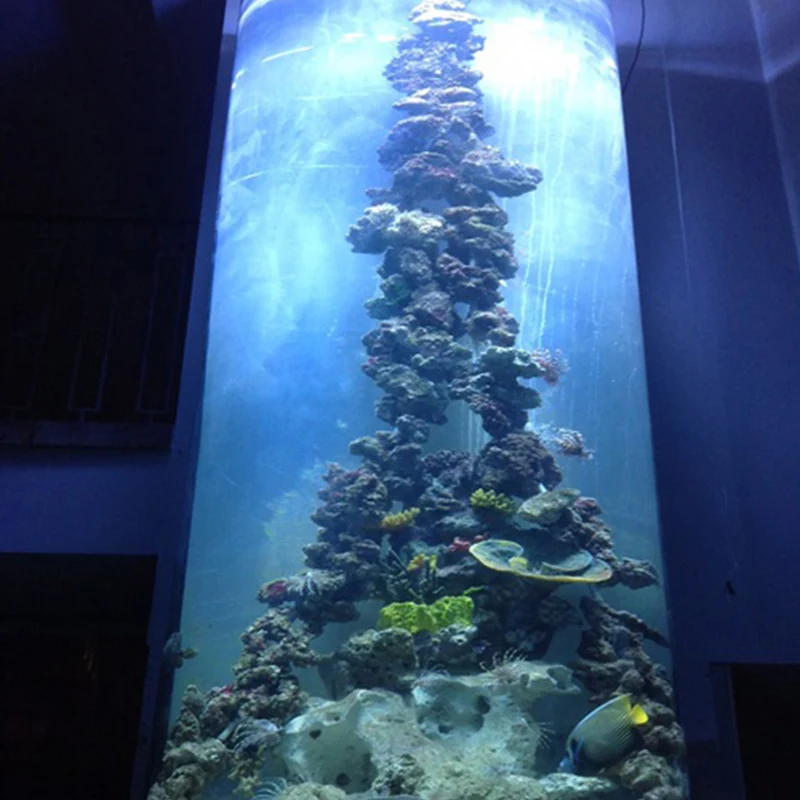 round acrylic aquarium