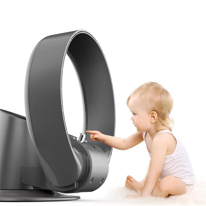 2025 New Design Air Cooling Circulator Portable Bladeless Fans With Remote Control Household Electrical Appliances Premium