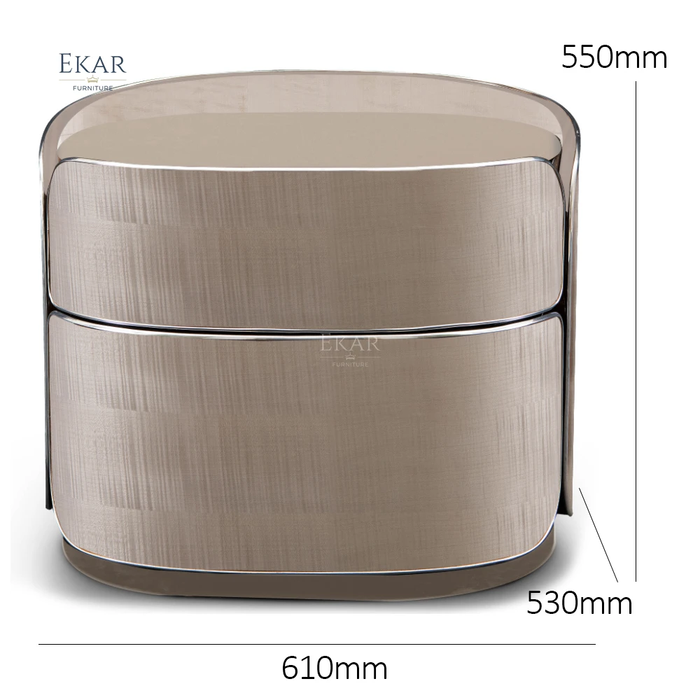 product modern luxury bedside table contemporary nightstand for home hospital wooden bedroom furniture with storage for bedroom use-66