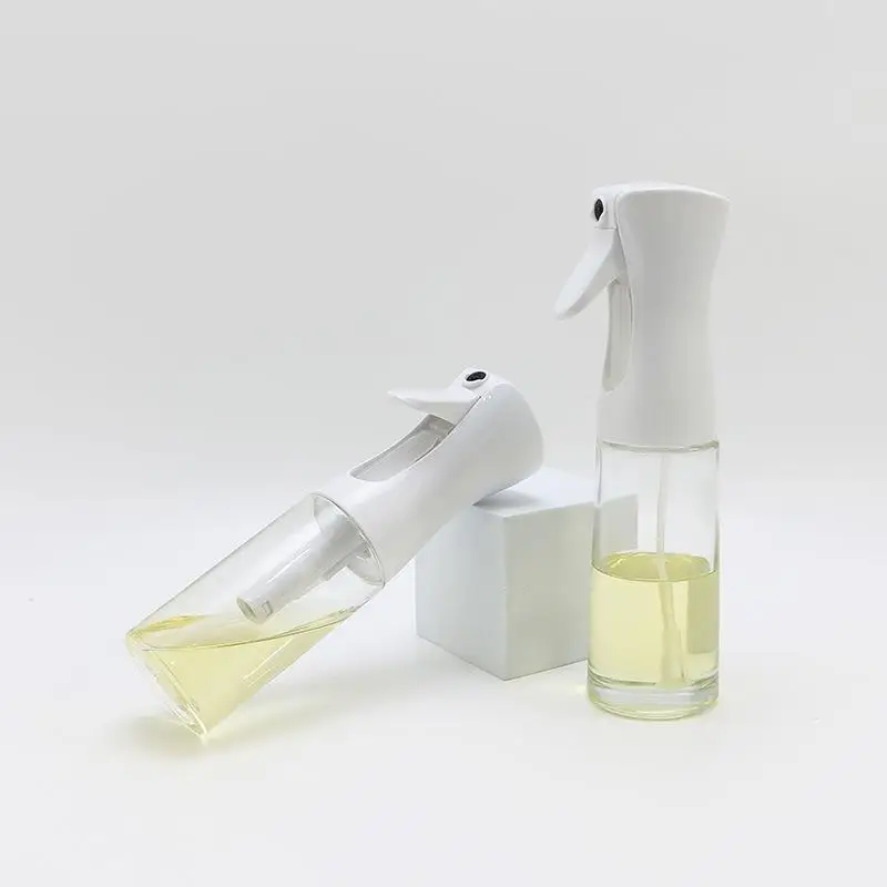 Highpressure Atomizing Plastic Oil Spray Bottle Pressing Type Kitchen