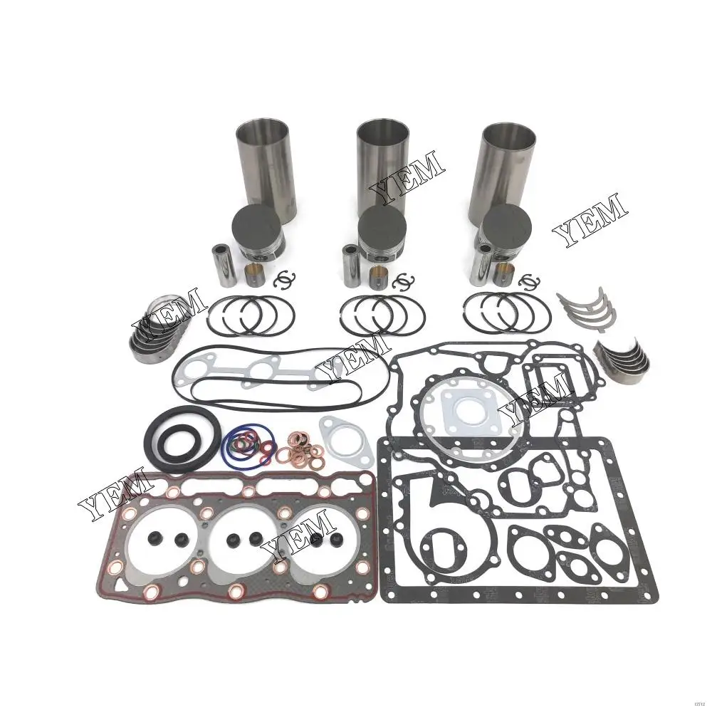 High Quality Manufactory Diesel Engine Rebuild Kit With Cylinder Gasket Piston Ring Liner Bearings Set For Kubota D905