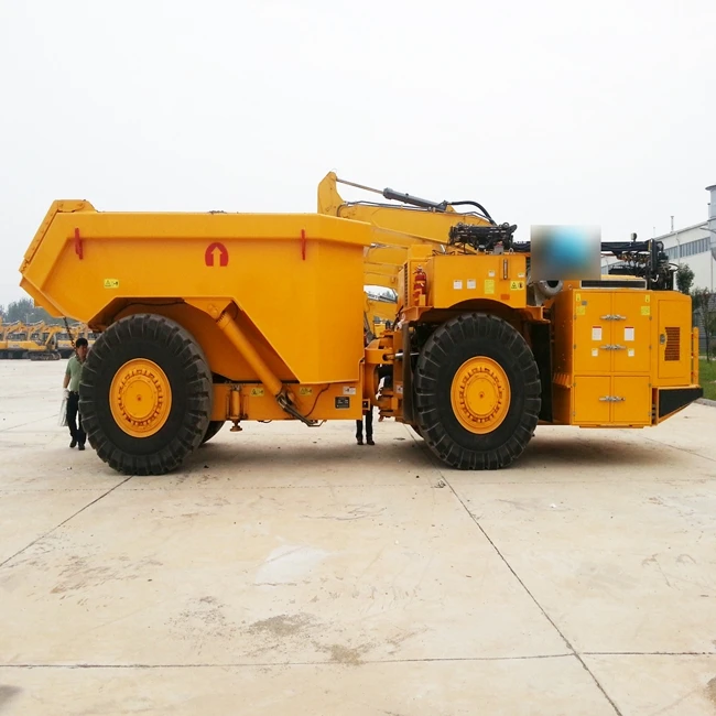 Shandong Tuoxing TU-35 Hidrouliese produk Truck Ondergrondse Myn Dumper Ondergrondse Truck Dumpe