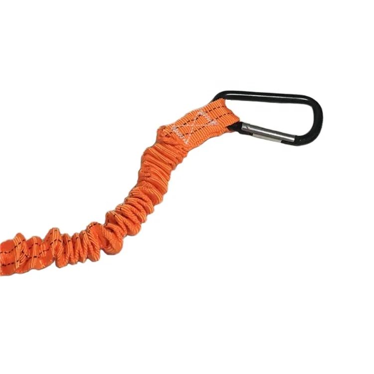Custom Spring Elastic Tools Safety Lanyard