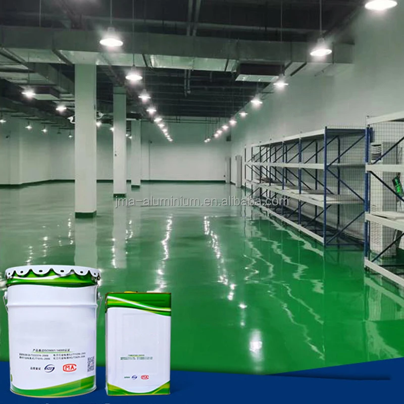 Epoxy Industrial Factory Floor Paint Coating Warehouse Epoxy Floor ...