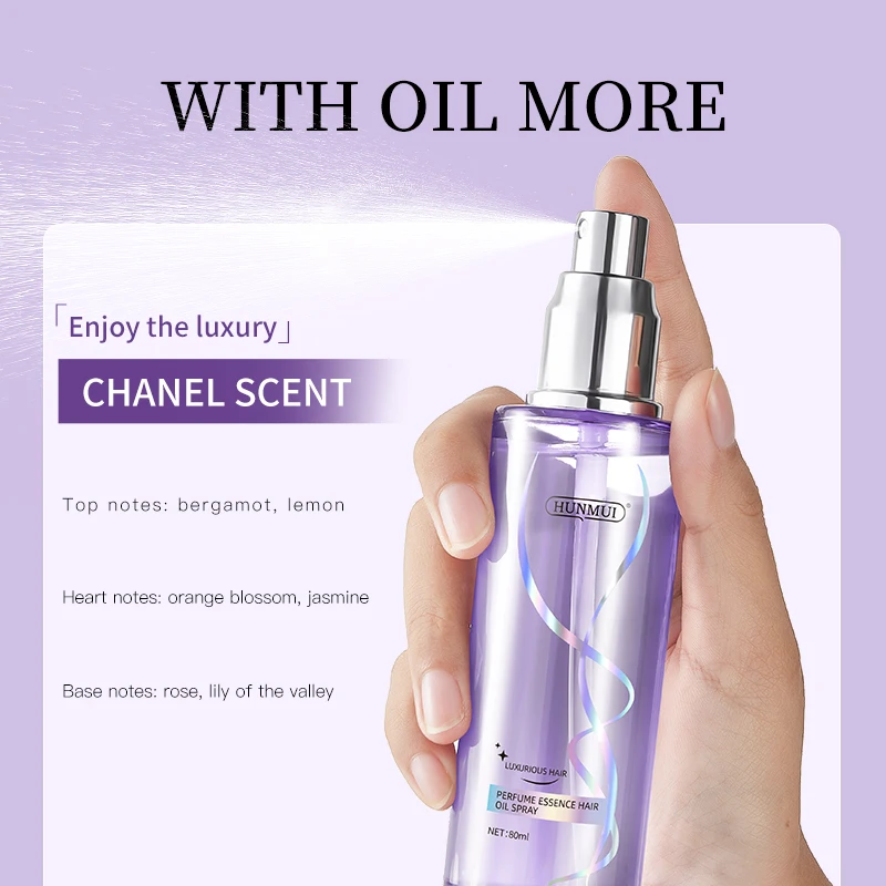 Long Lasting Fragrance Hair Essence Oil Improves Dry Enhances Color Make Hair Smooths Perfume Hair Care Oil Spray
