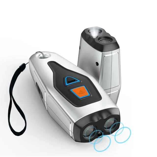 Dual-Headed Rechargeable Ultrasonic Bark Stopper Cross-Border Plastic Dog Training Device Pet Trainer Repellent Artifact for Dog