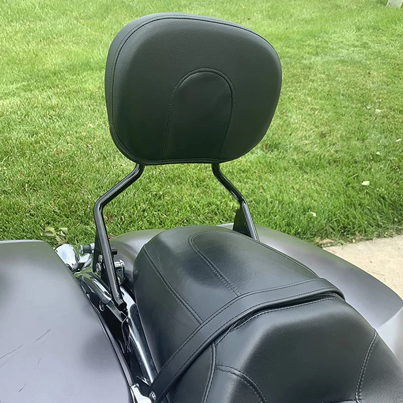Motorcycle Lazy Back Motorcycle Passenger Sissy Bar Backrest Detachable Motorcycle Backrest