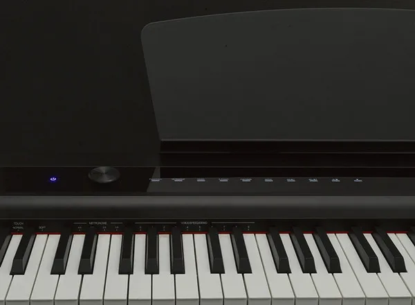 Легкое портативное цифровое пианино с сенсорным экраном 88