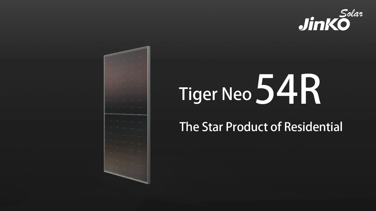 Jinko Solar Tier 1 Jinko 420w 430w 440w Tiger Neo All Black Solar Panel ...