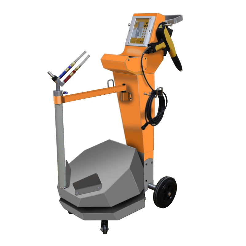 Complete Setup Sandblasting Machine and Powder Coating System for Alloy Wheel