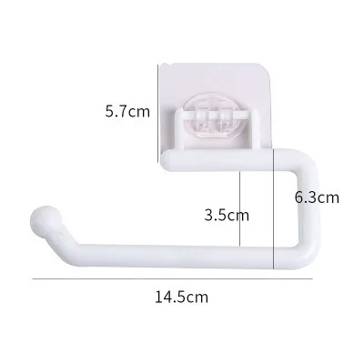 Plastic Rotatable Organizer Tissue Holder and Duty Bathroom Towel Racks for Kitchen Hanger Toilet Paper Holder