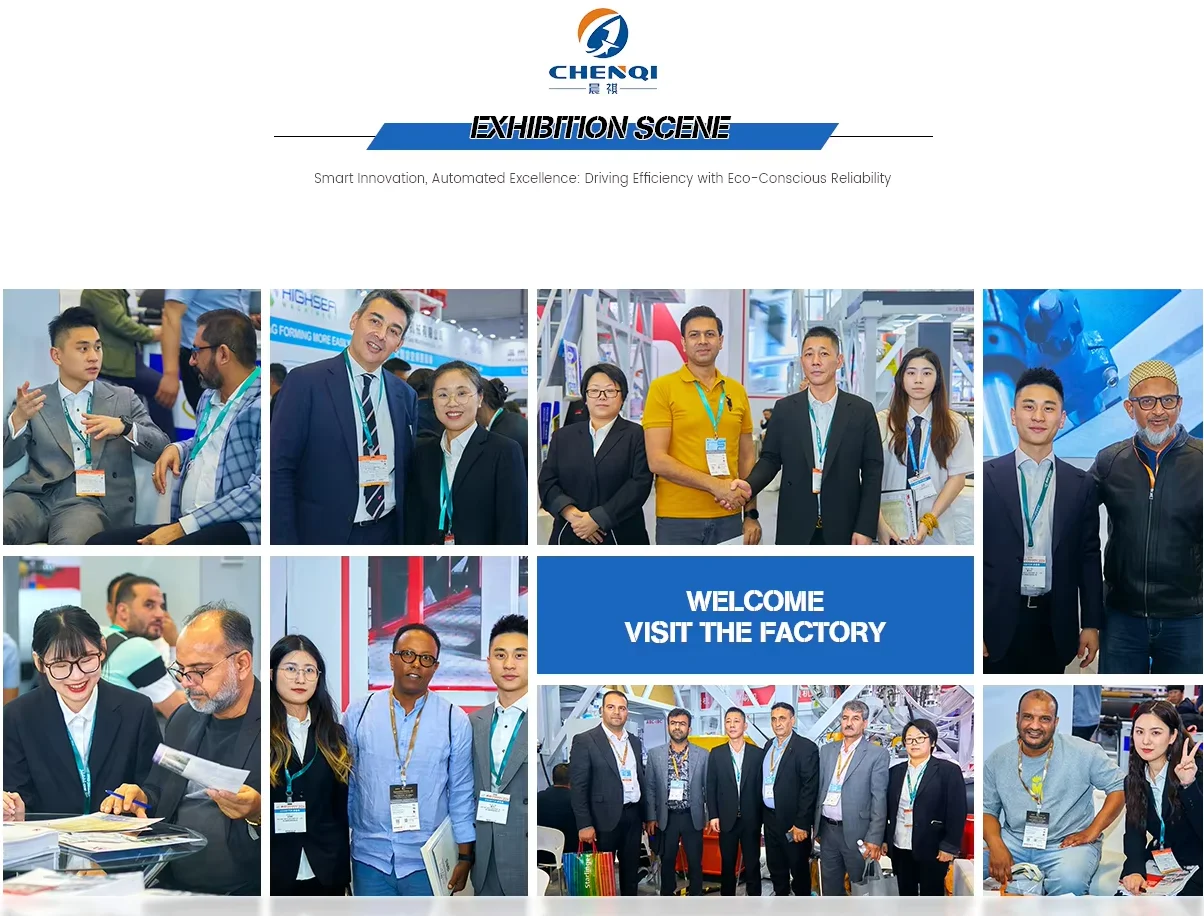 chenqi automatic plastic folding machine with metal components core motor component-1