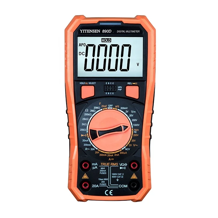 Hot Sale VICTOR Digital Multimeter VC890D 20Amp 2000 Counts Manual RangeDigital Multimeter True RMS Backlight Multimeter Digital