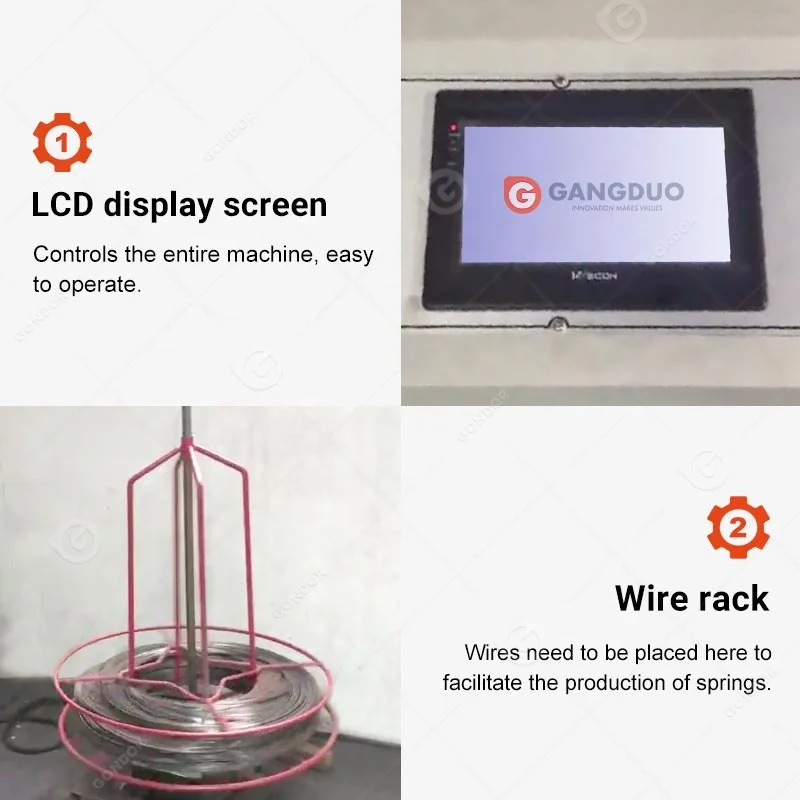 Compression Coil Spring Clip Press Tool Taiwan Auto Second Hand Machine to Make Spring for Mattresses