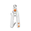 White and orange color
