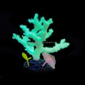 Aquarium fish tank coral landscaping underwater world creative modeling simulation color small coral