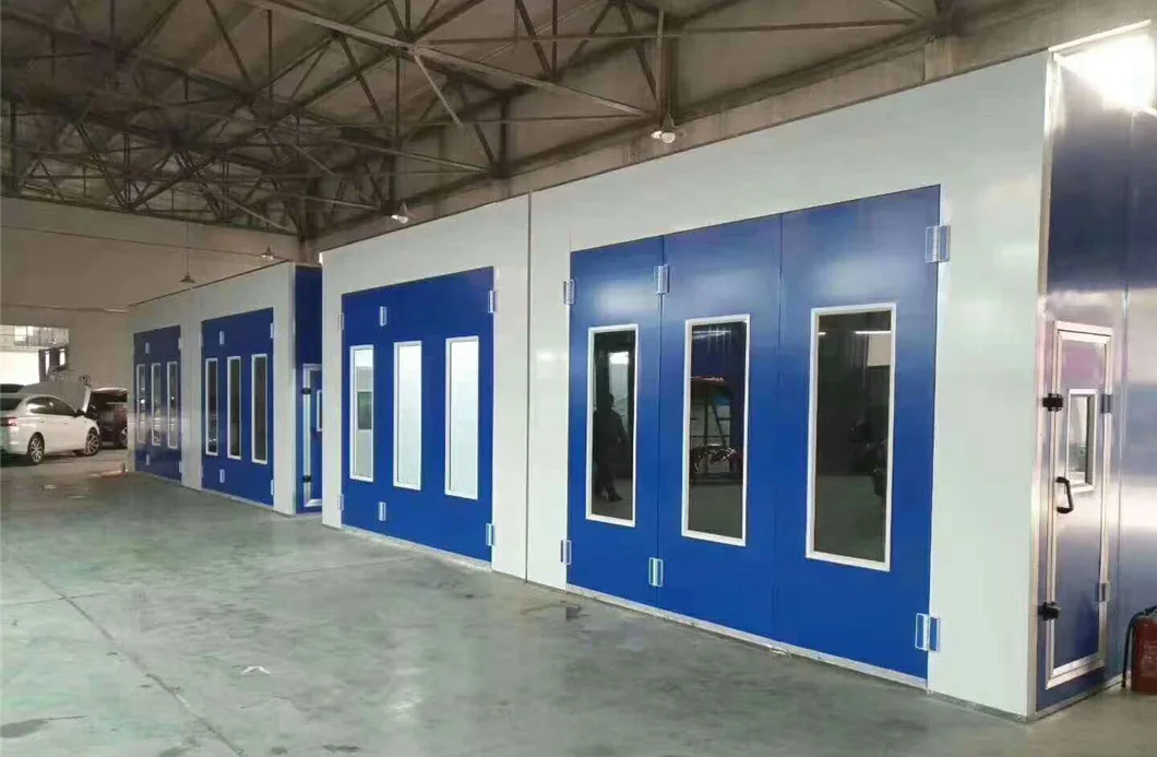 Auto Car Spray Painting Drying Oven Heater Water Curtain Outdoor