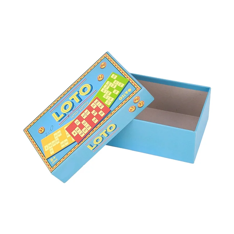 product jinayon custom logo cardboard paper blank board game packaging box with cover customized printed baes and lid paper box-42