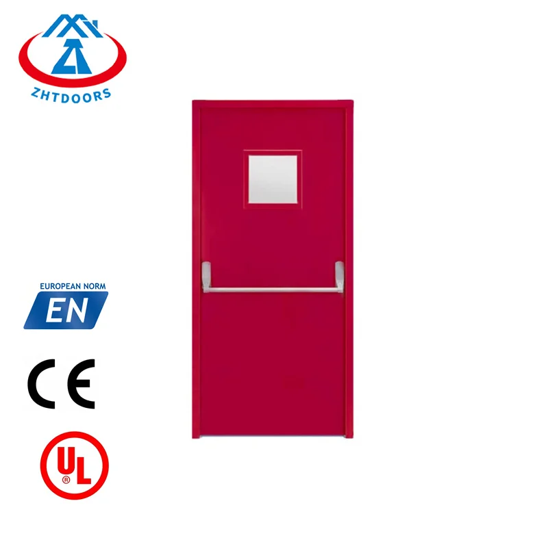 Emergency Exit 3 Hours Panic bar Fire Rated Steel Doors