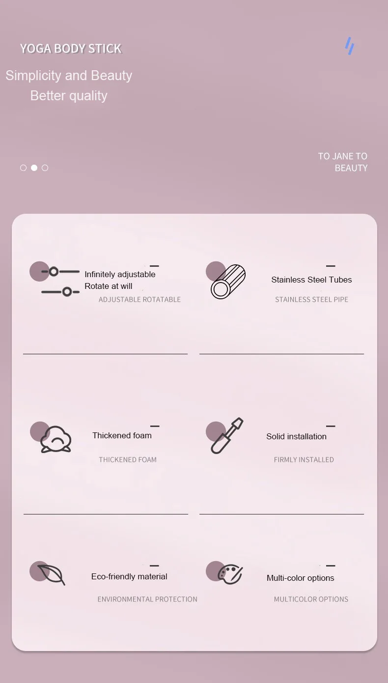 l0095 pilates fitness stick beauty back toning yoga pole dance body yoga stick open shoulder posture corrector-5