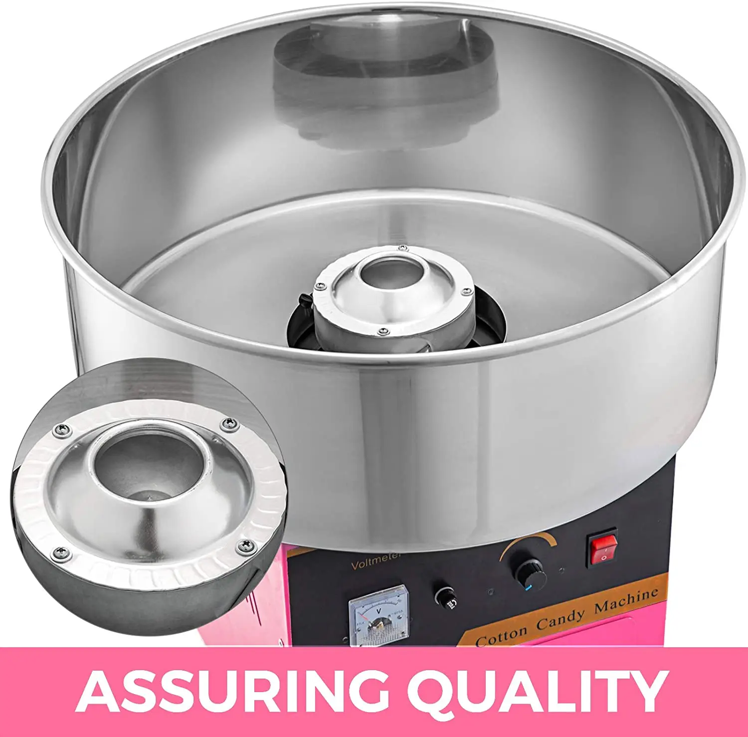 Commercial Use Cotton Candy Machine - DIY Candy Floss Maker for