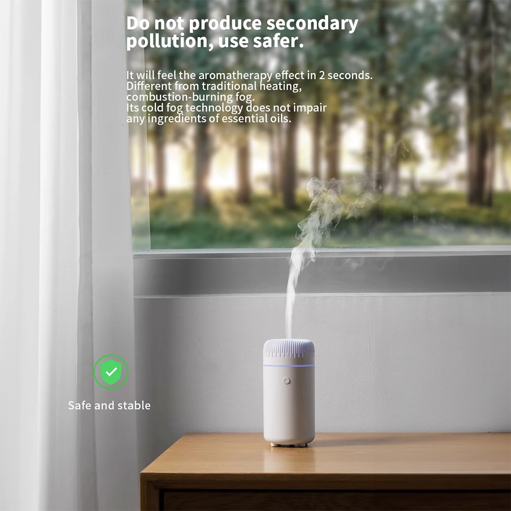 Portable Usb Oil Essential Wireless Rechargeable Mini Car Aroma