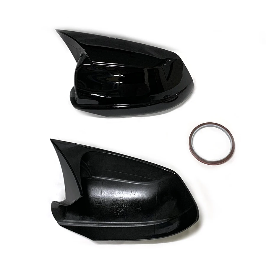 product for bmw 5 series f10 2011   2013 side mirror cover glossy black replacement style rearview mirror decoration 2012-6