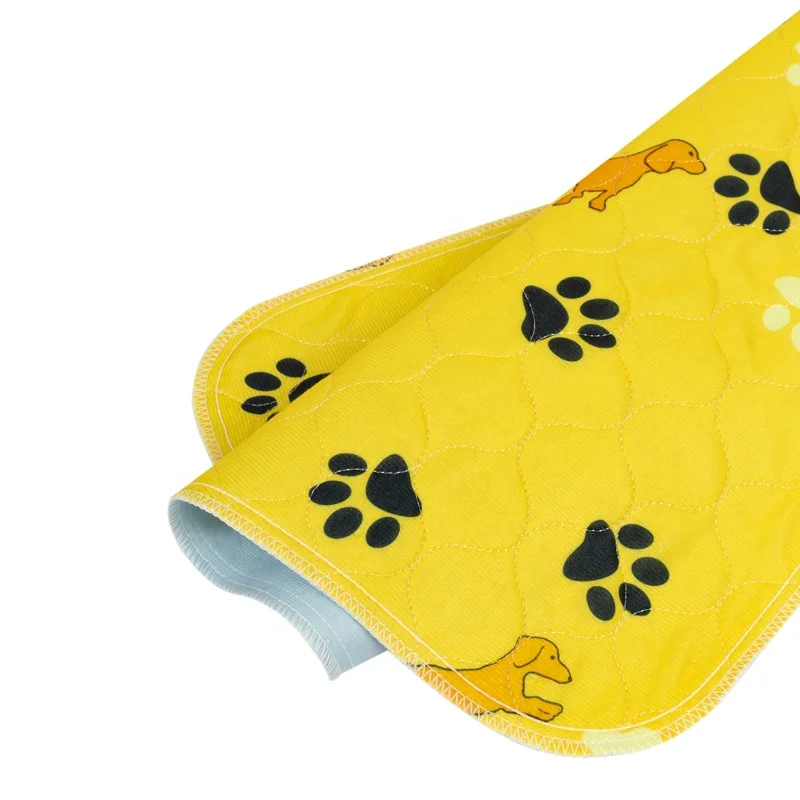 BSCI Eco-friendly Washable Large Pee Pads Dog Puppy Pee Training Pad For Dogs manufacture