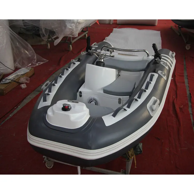 Center Console Inflatable Rib Boat With Steering Hypalon or PVC Boats RIB-300C