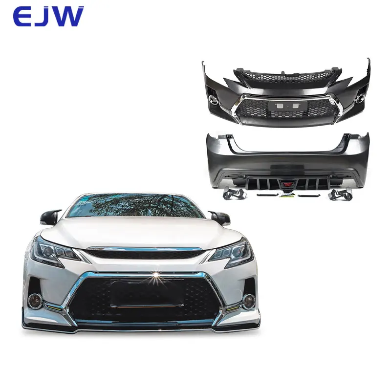 2012+ Toyota Reiz Mark X Upgrade GS Style Bumpers & Grille