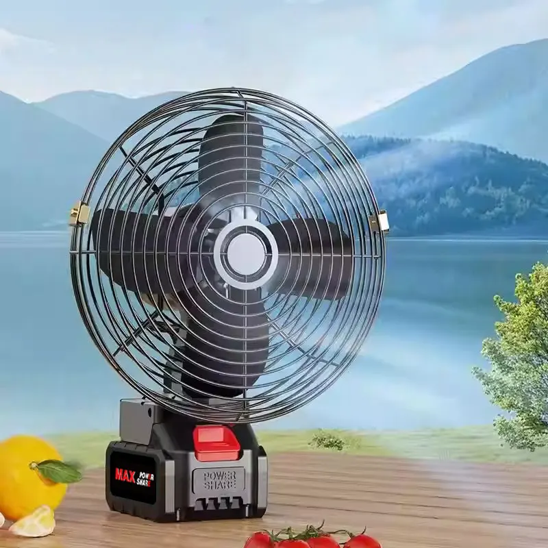 Energy Efficient 5-Hr Back-up 4" 6" 8" Inch Rechargeable Floor Fan Portable Fan Battery Operated Battery Fan